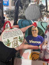 Load image into Gallery viewer, Christmas in heaven memorial ornament- custom