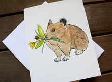 Load image into Gallery viewer, Pika Flowers Card