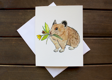 Load image into Gallery viewer, Pika Flowers Card