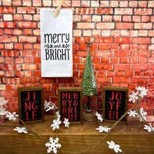 Load image into Gallery viewer, Merry & Bright Holiday Decor - Christmas Sign