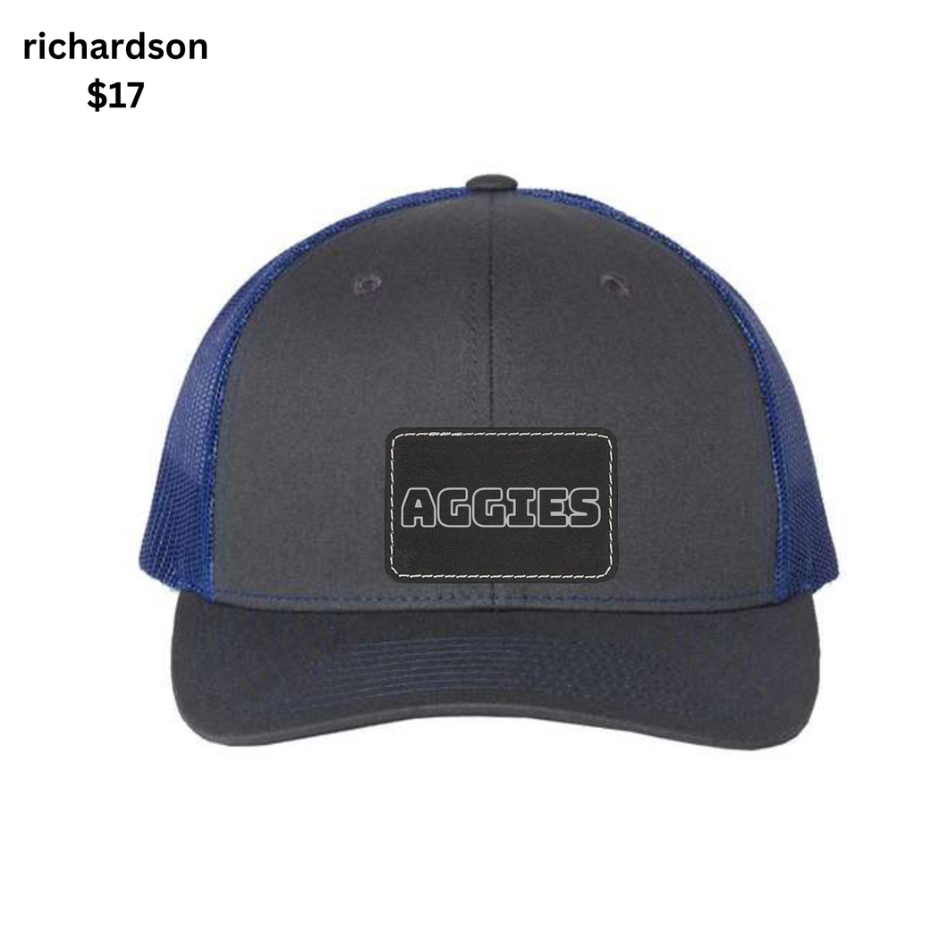 Aggie- royal/charcoal hat