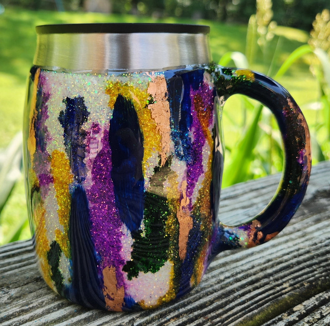 Abstract Brushstroke Mug