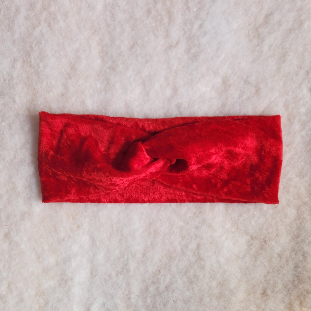 Red Velvet Stretch Headband