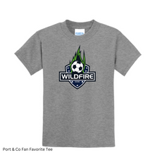Load image into Gallery viewer, CCSC-WILDFIRE- Port and co fan favorite adult tee-Gray
