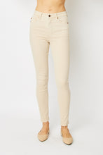 Load image into Gallery viewer, Judy Blue Full Size Garment Dyed Tummy Control Skinny Jeans
