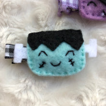 Load image into Gallery viewer, Spooky Felt Hair Clips
