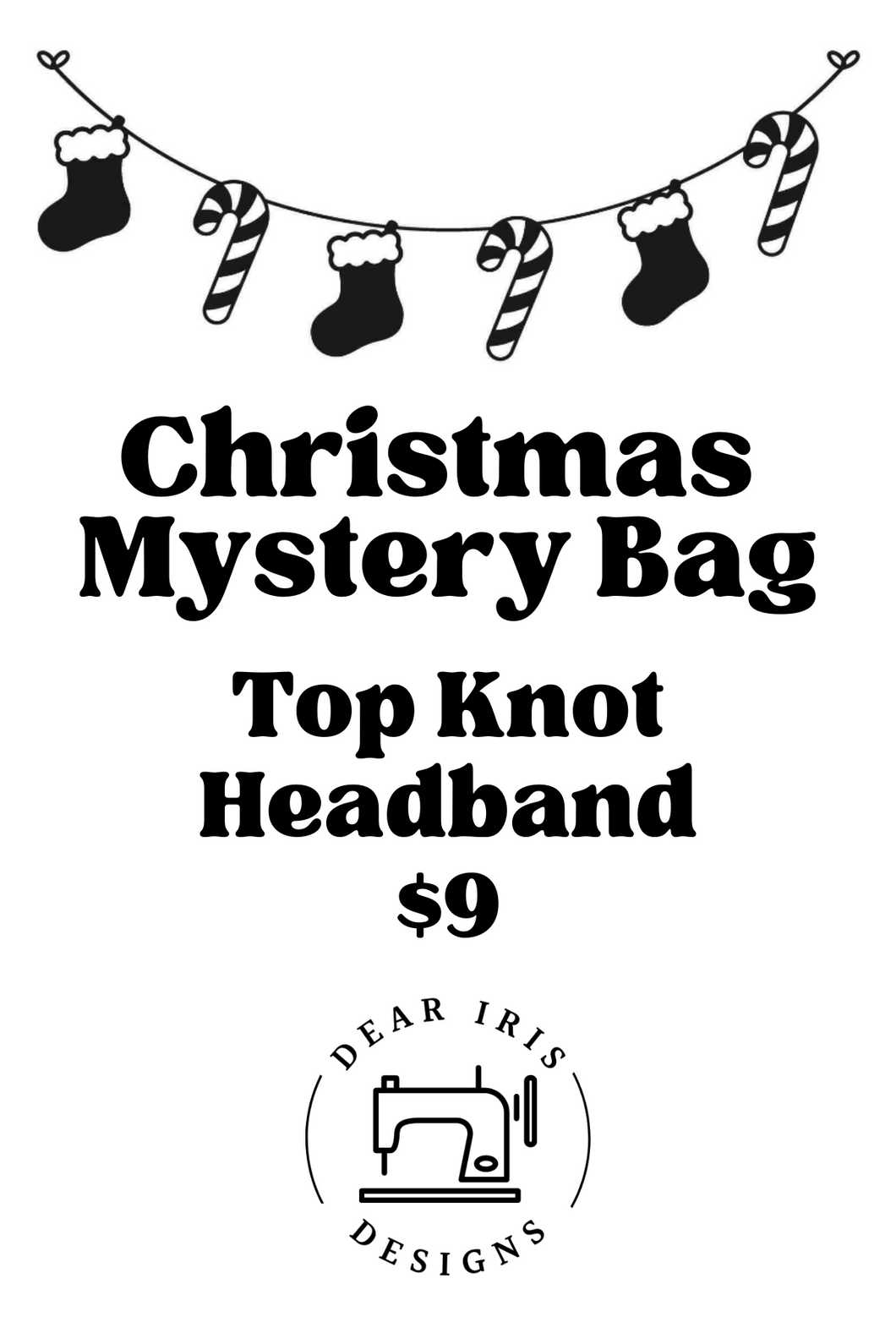 Top Knot Headband Christmas Mystery Bag