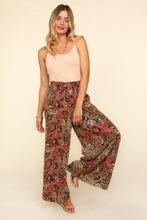 Load image into Gallery viewer, Haptics Smocked Waist Paisley Print Pants
