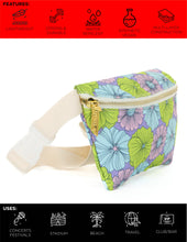 Load image into Gallery viewer, floral Fanny Pack |Ultra-Slim
