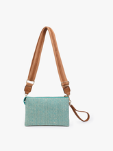 Load image into Gallery viewer, tan Arrowhead Crossbody w/ Guitar Strap

