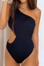 Load image into Gallery viewer, Cutout Single Shoulder One-Piece Swimwear
