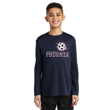 Load image into Gallery viewer, Sport-Tek ® Youth Posi-UV ® Pro Long Sleeve Tee CC Phoenix
