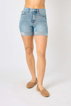 Load image into Gallery viewer, Judy Blue Full Size Tummy Control Denim Shorts
