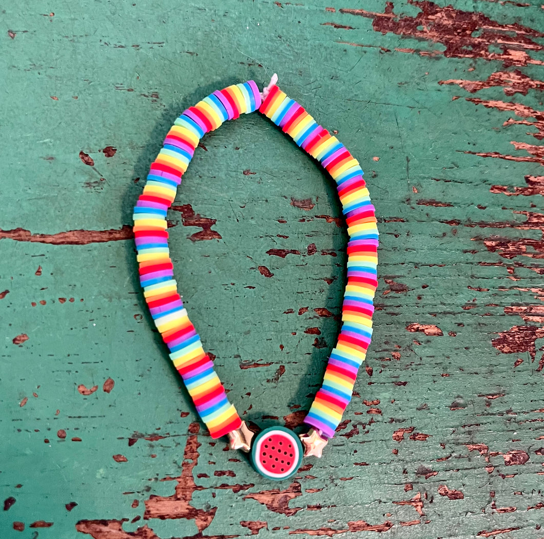 Rainbow Watermelon Bracelet