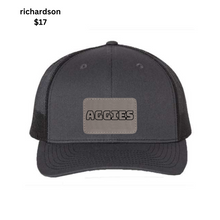 Load image into Gallery viewer, Aggie-black/charcoal hat
