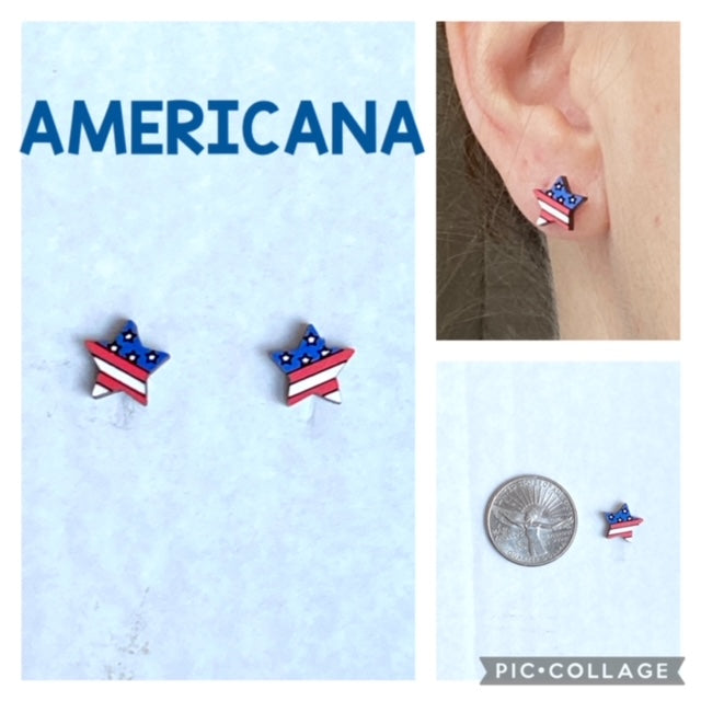 Americana Stud Earrings