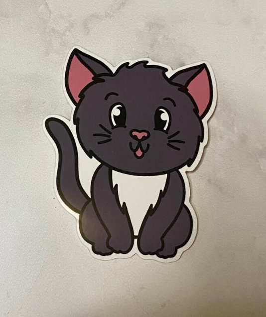 Tuxedo Cat Sticker