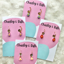 Load image into Gallery viewer, Mini Daisy Huggie Earrings
