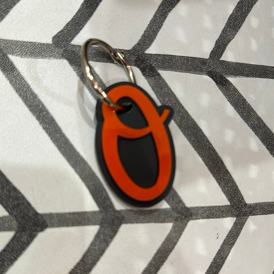 baltimore baseball keychain