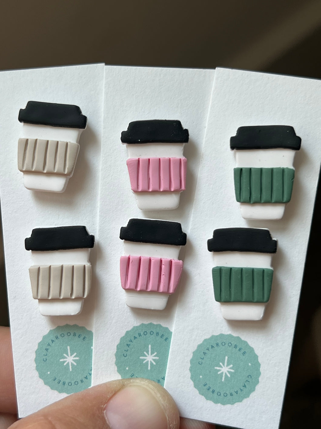 To Go Cup Stud, Pink