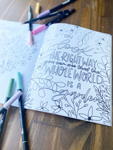 Load image into Gallery viewer, Live Simply Bloom Wildly Coloring Book
