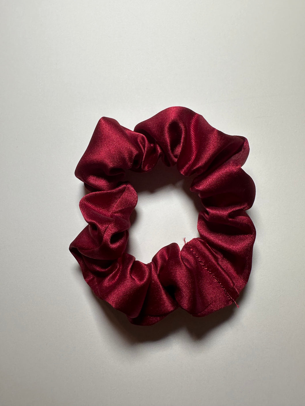 Merlot Classic Satin Scrunchie (Single)