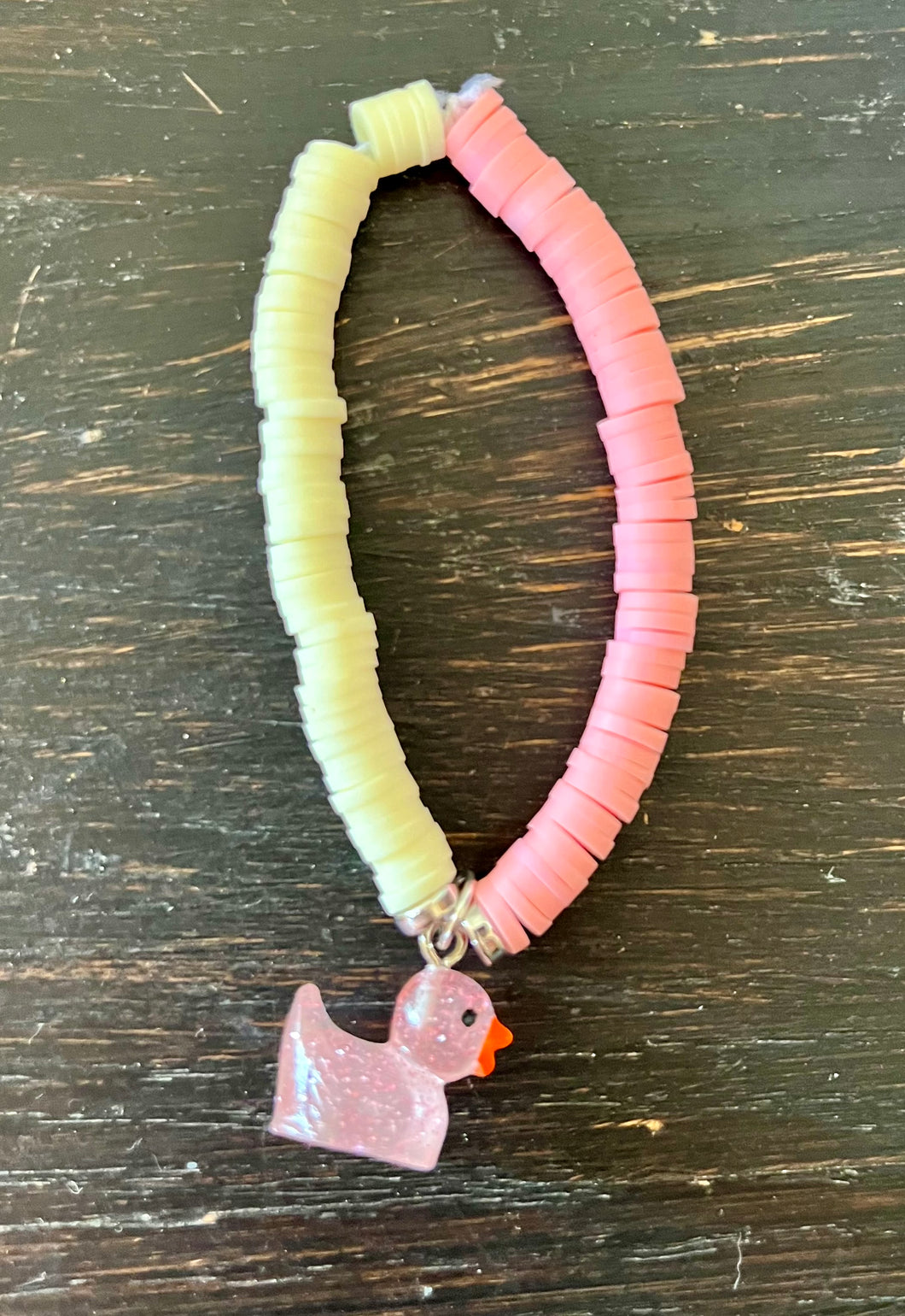 Pink Duck Bracelet