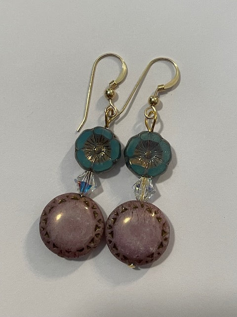 Glass Beaded Earrings