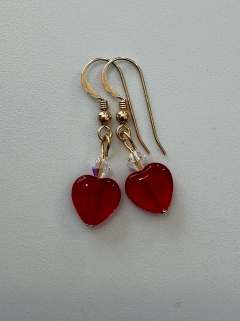 Mini Hearts Earrings