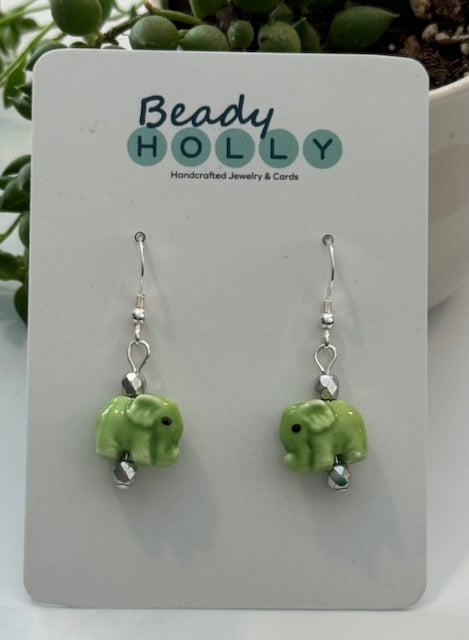 Elephant Earrings