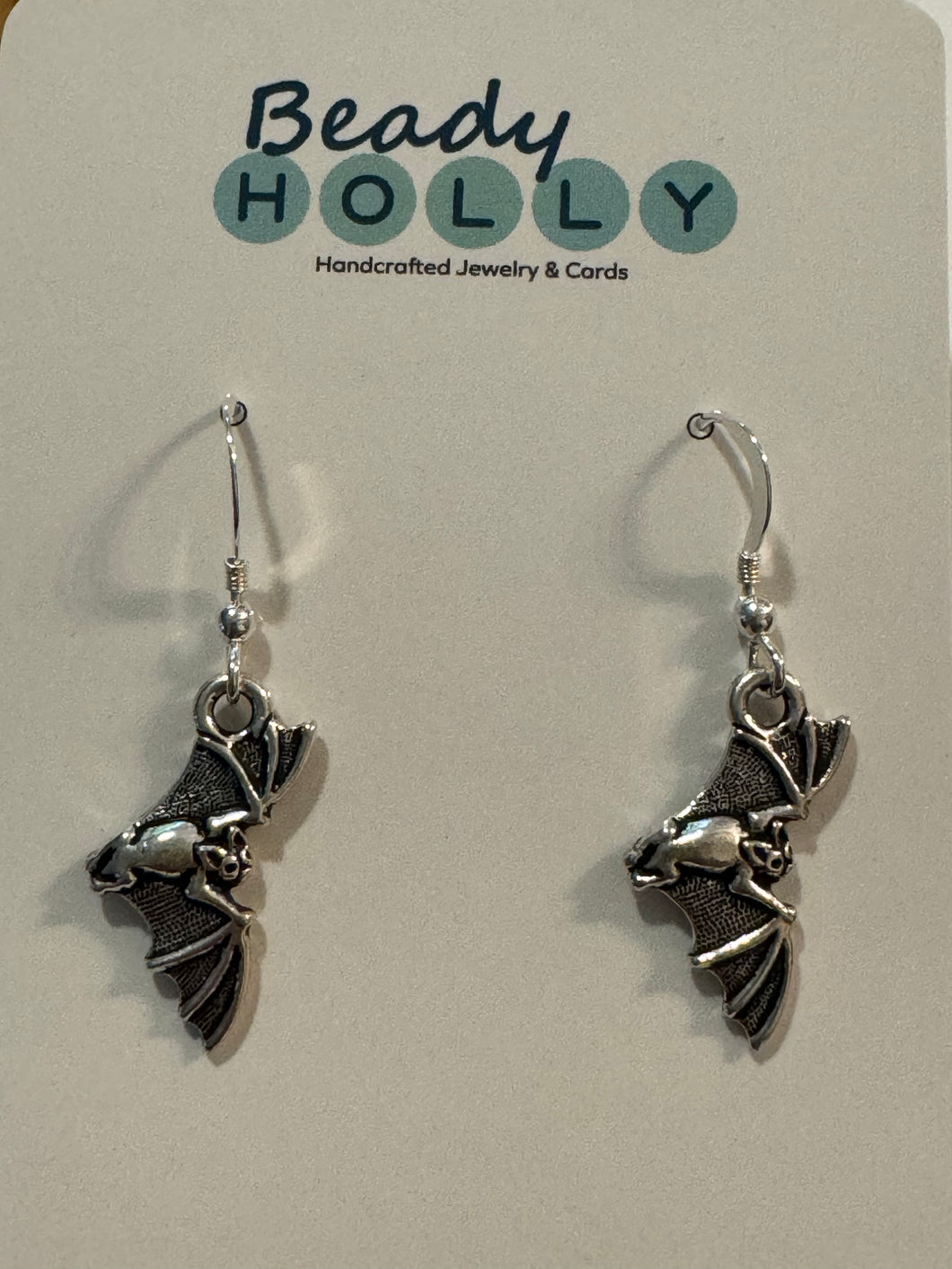 Bat Earrings