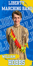 Load image into Gallery viewer, LHS- Marching band senior banner- orders due by 10/8
