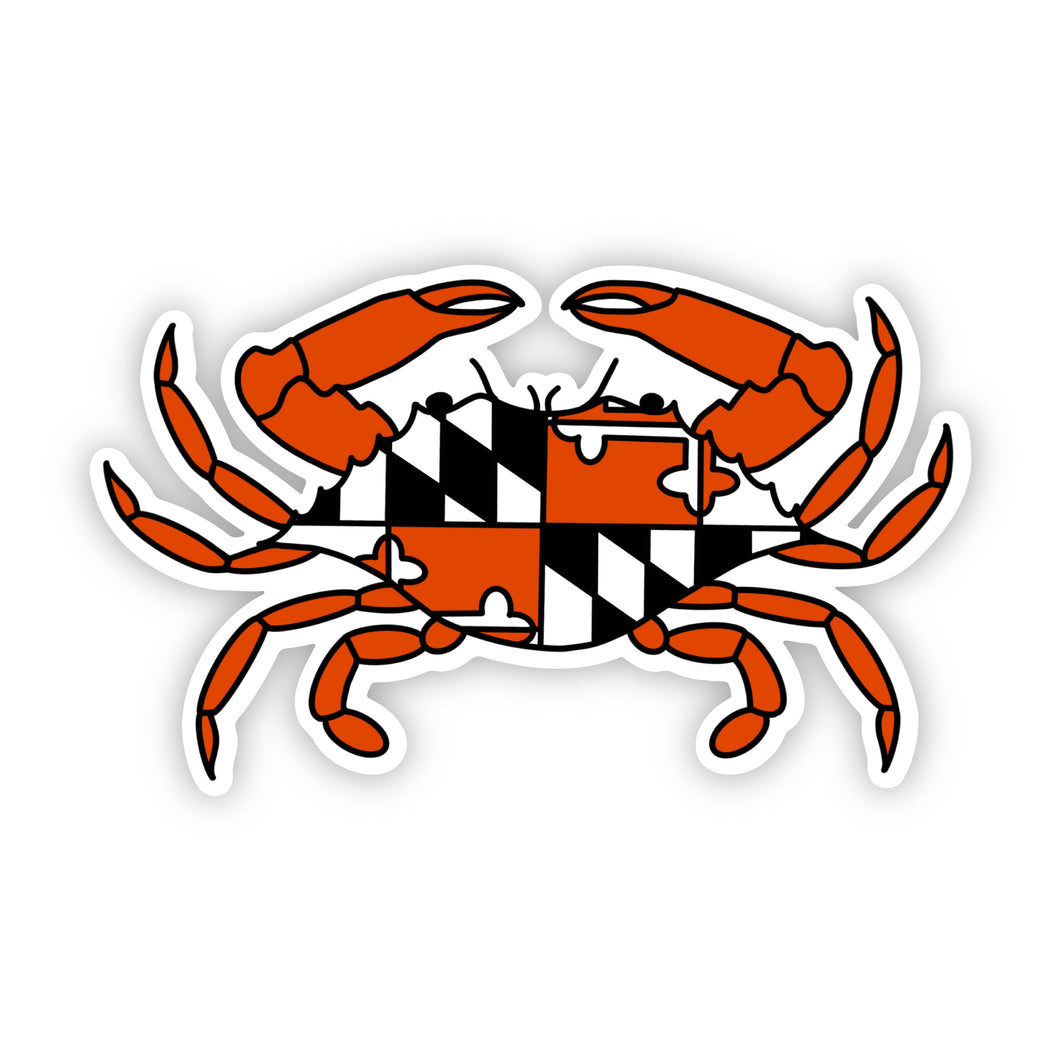 Baltimore Orioles Baseball Maryland Crab Sticker