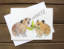 Load image into Gallery viewer, American Pika Pals Card
