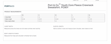 Load image into Gallery viewer, CCSC-WILDFIRE -port and co YOUTH crewneck sweatshirt-Navy and white
