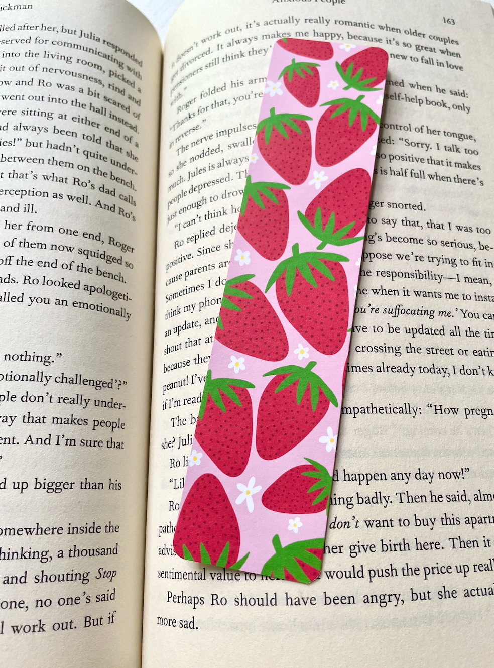 Strawberry Bookmark