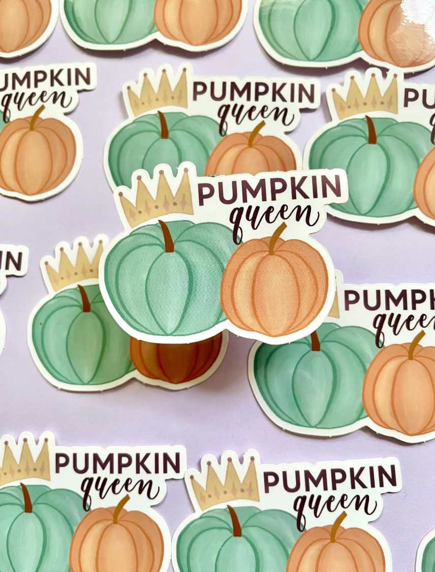 Pumpkin Queen Sticker