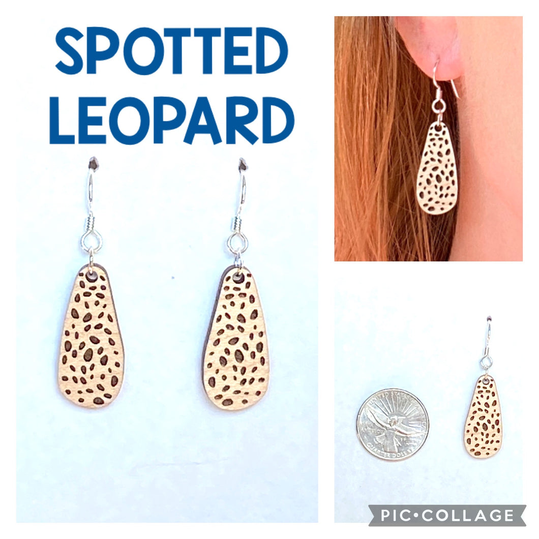 Spotted Leopard Earrings