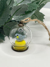 Load image into Gallery viewer, Baby Blue Bird Christmas Ornament
