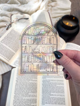 Load image into Gallery viewer, Magical Bookshelf Sun Catcher Window Sticker
