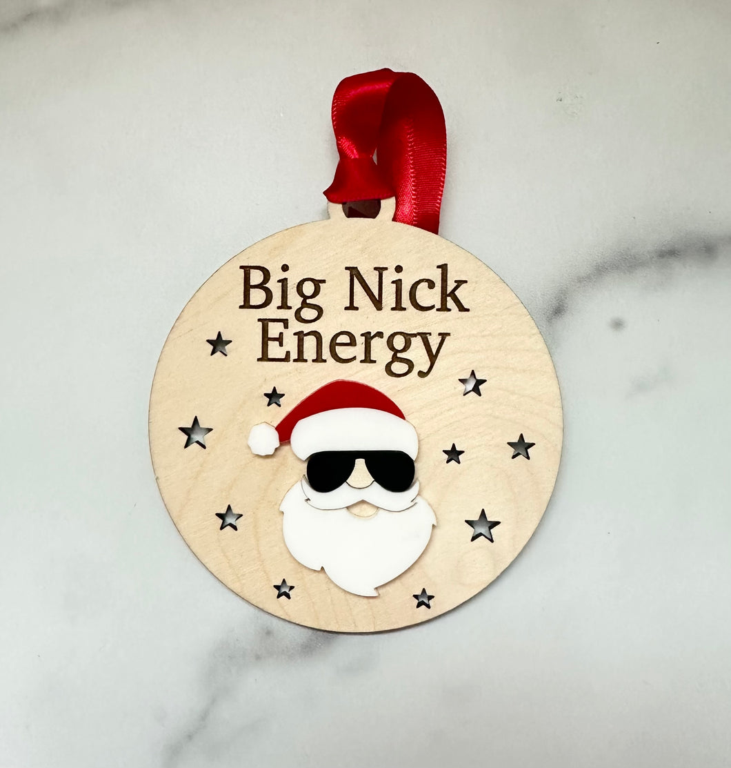 Big Nick Energy Ornament