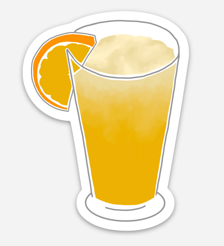 Orange Crush Sticker