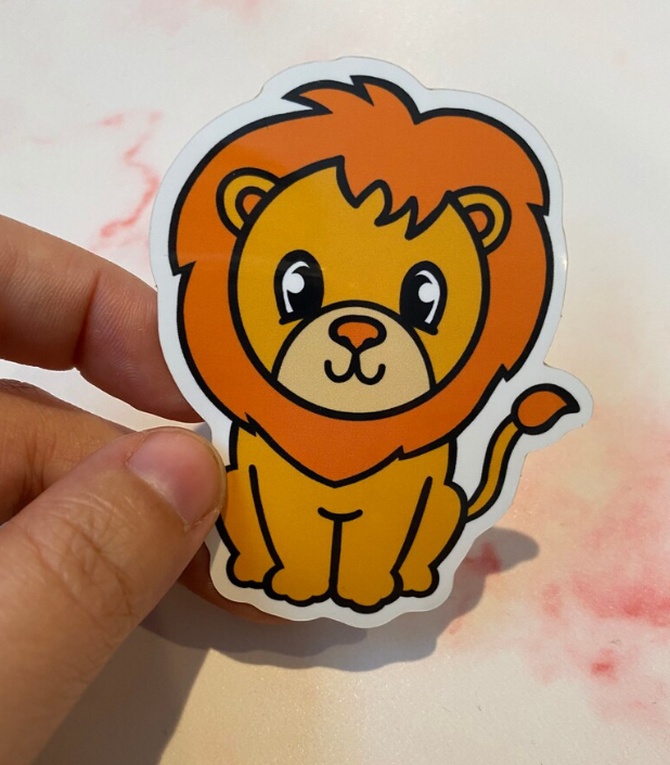 Lion Sticker