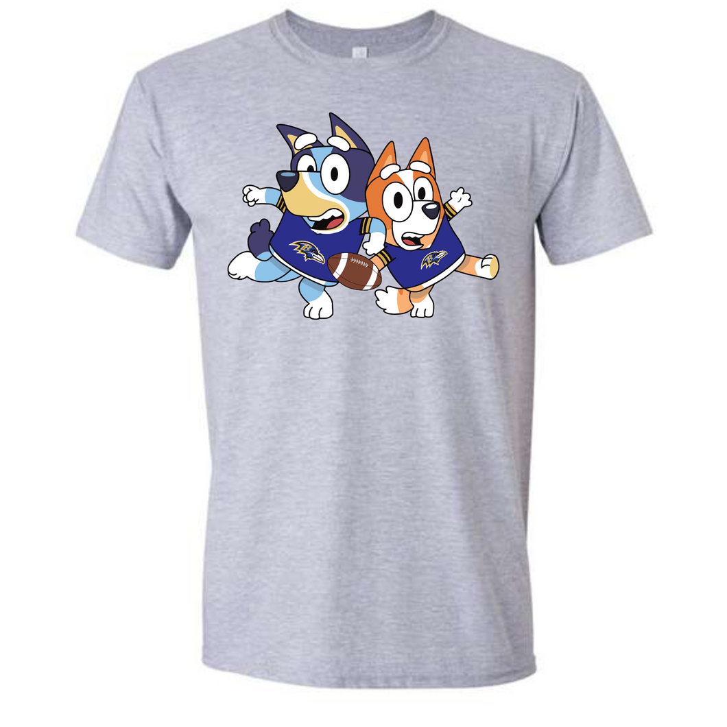 Baltimore Football dog tee- style 3- adult