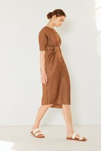 Load image into Gallery viewer, Marina West Swim Pleated Dolman Sleeve Dress
