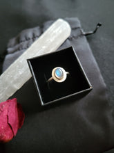 Load image into Gallery viewer, Labradorite Stacker Ring
