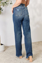 Load image into Gallery viewer, Judy Blue Full Size High Waist 90&#39;s Distressed Straight Jeans
