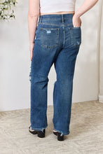 Load image into Gallery viewer, Judy Blue Full Size High Waist 90&#39;s Distressed Straight Jeans
