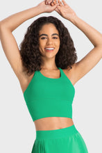 Load image into Gallery viewer, Crisscross Back Ladder Detail Sports Bra
