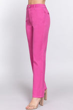 Load image into Gallery viewer, ACTIVE BASIC High Waist Straight Twill Pants
